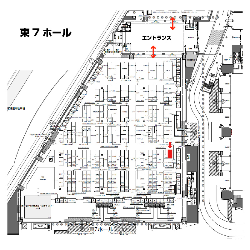 東京 労働安全衛生展 会場マップ